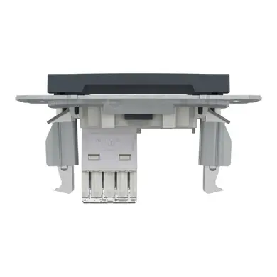 Розетка Schneider Electric комп. RJ-45 внутр. "ASFORA" без рамки антрацит (C1) 