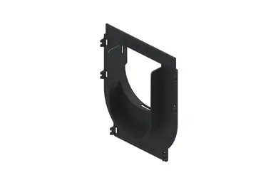 Перехідник пластиковий для лотків DN100 Vodaland Base H150 і H200 пластикових