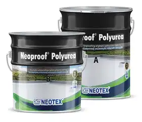 Гидроизоляционное покрытие NEOTEX Neoproof Polyurea Комплект (A+B) 21 кг белый