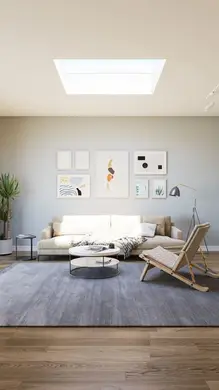 Зенітне вікно VELUX СFU 0025Q/ ISU 2093 плоский купол 90x120 см