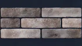Фасадна термопанель з клінкерною плиткою КерамТерм Golden Tile Фіно темно-бежевий, 6 мм 50 Neopor EPS 120