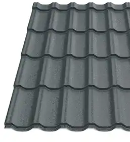Металочерепиця Будсервіс "Ера 25" Relief iceCrystal mat Thyssen krupp 0.50 mm RAL 7016 Графіт