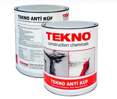 Краска против плесени блокирующая TEKNO Tekno Anti Kuf 3 кг, Белая