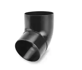 Колено Galeco PVC система 90/50 67° RAL 9005 Черный