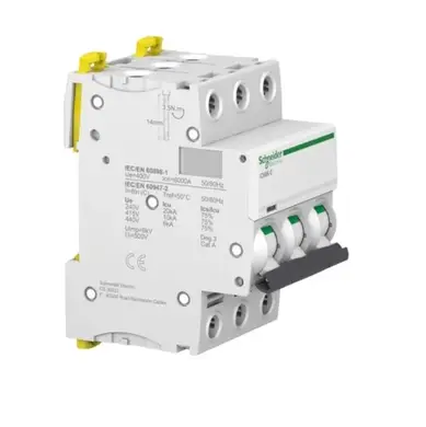Автоматичний вимикач Schneider Electric 3-п. IC60N 40А C (6кА) (C2)