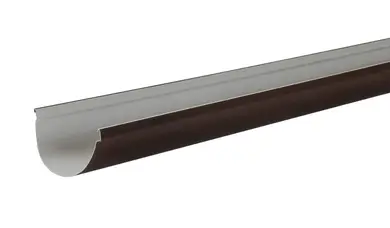 Желоб Nicoll система 29 VODALIS 140/100, 4 м.п. Коричневый