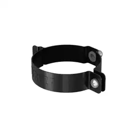 Хомут трубы BRYZA BRYZA STAL система 150/100 Черный (RAL 9005)