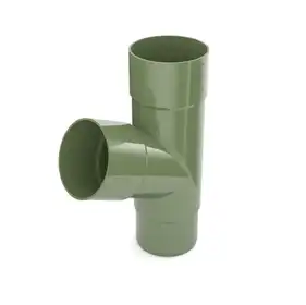 Тройник BRYZA система 125/90 Зеленый RAL 6020 (62-175)