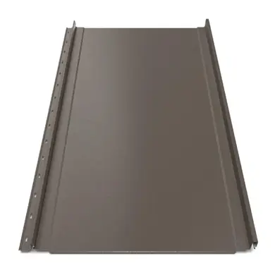 Кликфальц Tile "Классика" матполиэстер Arcelor Mittal 0.50 mm RAL 8019 Коричневый