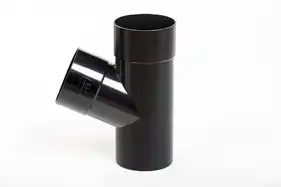 Трійник довільний PROFIL система 130/100 RAL 9005 Чорний