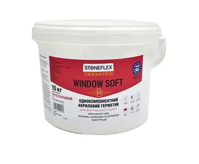 Монтажная пена Selena Stoneflex Industry Soft Window B 10 кг, для внутренних работ