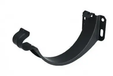 Кронштейн желоба Flamingo система 125/90 RAL 7011 Графитово-серый