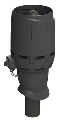Вентилятор VILPE FLOW Еco 110Р/500 чорний