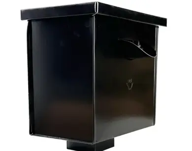 Зливна корзина Galeco Stal² система 125/80x80 RAL 9005 Чорний