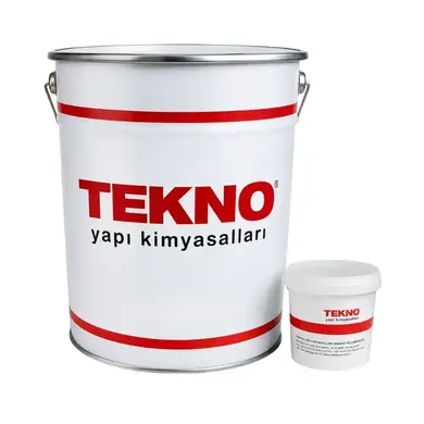 Двухкомпонентная ММА краска для дорожной разметки TEKNO Teknobond 970 Комплект (А+В) 25 кг,  Белый