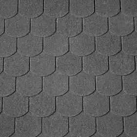 Бітумна черепиця IKO Victorian Plus 01 Black