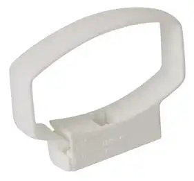 Кронштейн трубы Nicoll система 28 Ovation 125/90х56 Белый