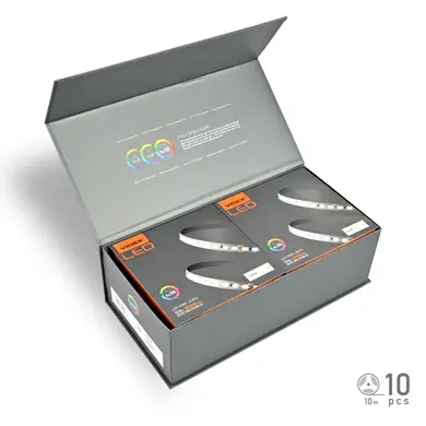LED стрічка Videx DC12V 120W 10M 6000K Ra98 IP20 (VL-LST28144-12126-B10)
