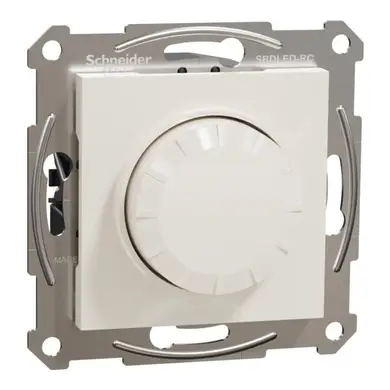 Дымер поворотный ЛЕД Schneider Electric 3-370Вт внутр. тип RC 230В "ASFORA" сл.к. без рамки белый 