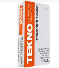 Быстротвердеющая наливная безусадочная ремонтная смесь TEKNO Teknogrout Rapid 25 кг