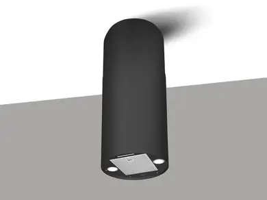 Островная кухонная вытяжка SAVO VILPE dIH-m79 RST (для вентилятора Е и ЕСо-типа) черная 400 мм