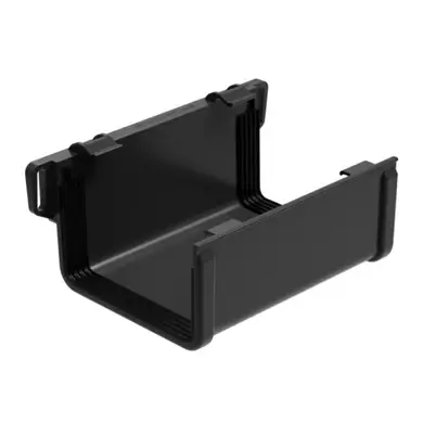 Муфта желоба Galeco PVC² система 135/70х80 RAL 9005 Черный