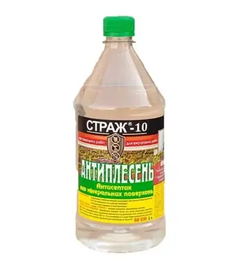 Антисептик по минінеральний поверхням STRAZH Страж-10 1 л