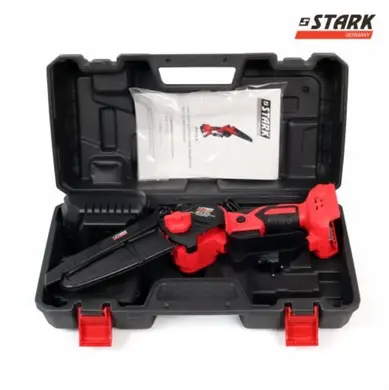 Мини-пила аккумуляторная цепная STARK BCS-2116 1х21Вх2А, безщ, 150мм, кейс