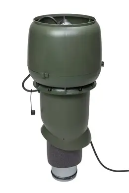Вентилятор з шумопоглиначем VILPE Е 190 Р 125/500 зелений