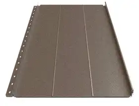 Клікфальц Будсервіс "Смарт" П2 Relief iceCrystal mat Thyssen krupp 0.50 mm RAL 8019 Коричневий