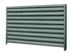 Забор Жалюзи LVKS Premium 110/95мм 2-х стороннє Украина 0,45 РЕ RAL 7016