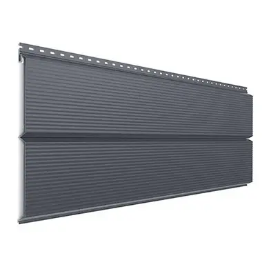 Фасадная панель Tile "Волна" матполиэстер Arcelor Nippon 0,43мм RAL 7024 Серый