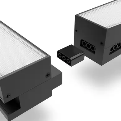 LED светильник линейный магистральный Videx BNL02 24W 0.6М 5000K 220V Black (VL-BNL02-24065B)