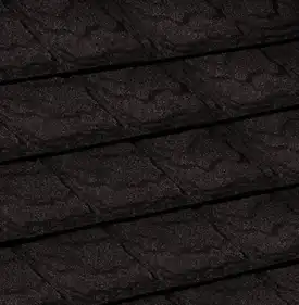 Композитна черепиця QueenTile Slate Black Cracovia