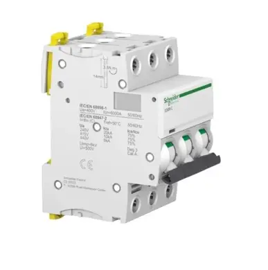 Автоматичний вимикач Schneider Electric 3-п. IC60N 50А C (6кА) (C2)
