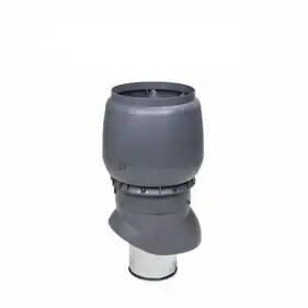 Вентиляционный выход VILPE 200/ИЗ/700 Flow XL с колпаком серый