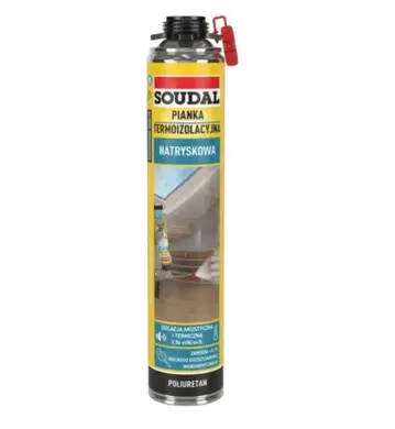 Піна термоізоляційна пістолетна Soudal 700мл