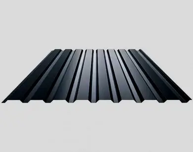 Профнастил GOOD ROOF ПС-20 Матполіестер Німеччина Zn225, 0,50 мм RAL 9005 Чорний