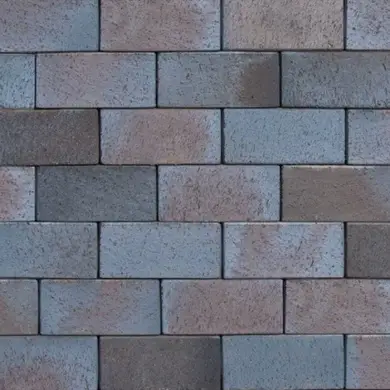 Клинкерная брусчатка ABC Mitternachtsblau полуночно-голубой 200x100x52мм