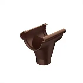 Лійка Galeco PVC система 130/100 RAL 8017 Шоколадно-коричневий