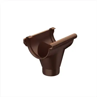 Лійка Galeco PVC система 130/100 RAL 8017 Шоколадно-коричневий