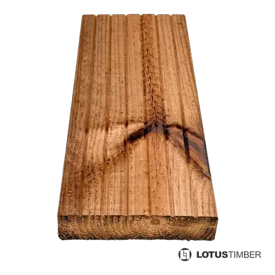 Террасная доска Eco Импрегнованая сосна LotusTimber 28х120, 3,3-5,4м Сорт АB