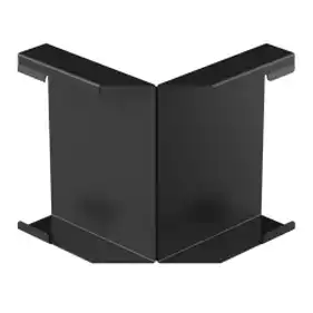 Кут внутрішній декоративної планки Galeco Stal² система 125/80x80 RAL 7015 Графітовий