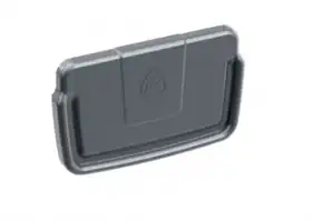 Заглушка ринви Flamingo IQ система 135/80 RAL 7016 Антрацит