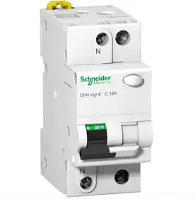 Дифференциальное реле Schneider Electric Acti9 DPN Vigi K 1P+N 10A C 30mA А 6kA 