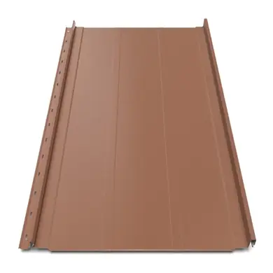 Кликфальц Tile "Трапеция" матполиэстер SeAH 0.45 mm RAL 8004 Терракота