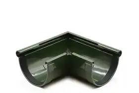 Кут ринви зовнішній RainWay система 90/75, 90° RAL 6009 Зелений