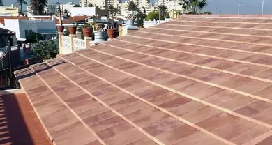 Керамическая черепица Tejas Borja Flat-10 Ibiza Pink