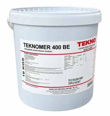 Бітумно-каучуковий праймер TEKNO Teknomer 400 BE 18 кг