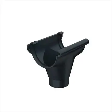 Лійка Galeco PVC система 130/100 RAL 7021 Графітовий